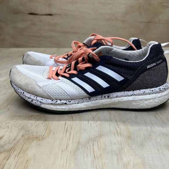 USED sz 8 WOMENS Adidas Adizero Tempo Running Shoes CP9499 - Picture 5 of 10